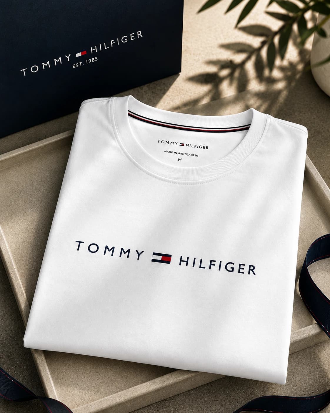 Tommy Hilfiger × Camiseta Tommy Hilfiger Logo Flag